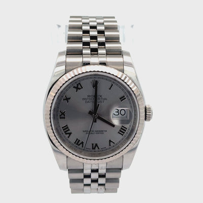 ROLEX DATEJUST 2015 SILVER DIAL PRE-OWNED (SPECIAL OWNER DISCOUNT)