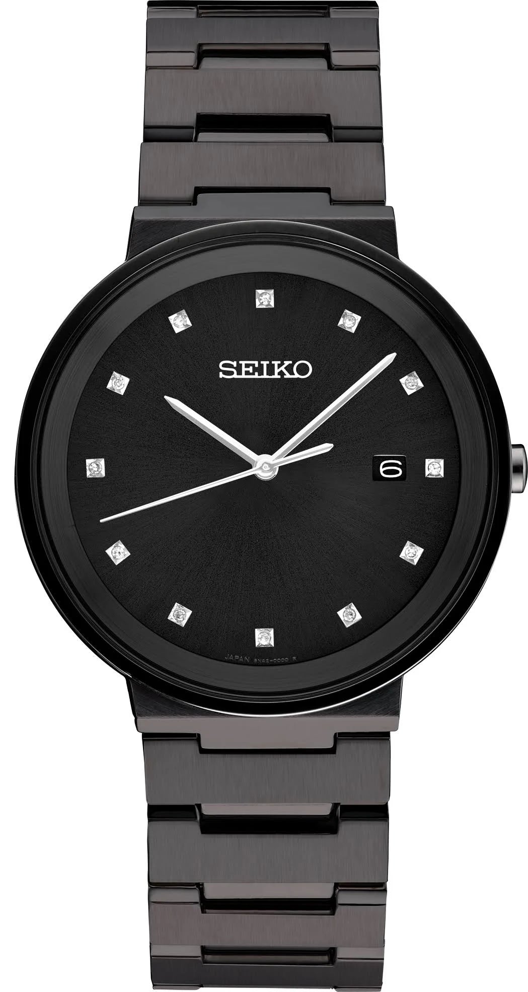 Seiko Men's SUR489 Essentials Stainless Steel Watch