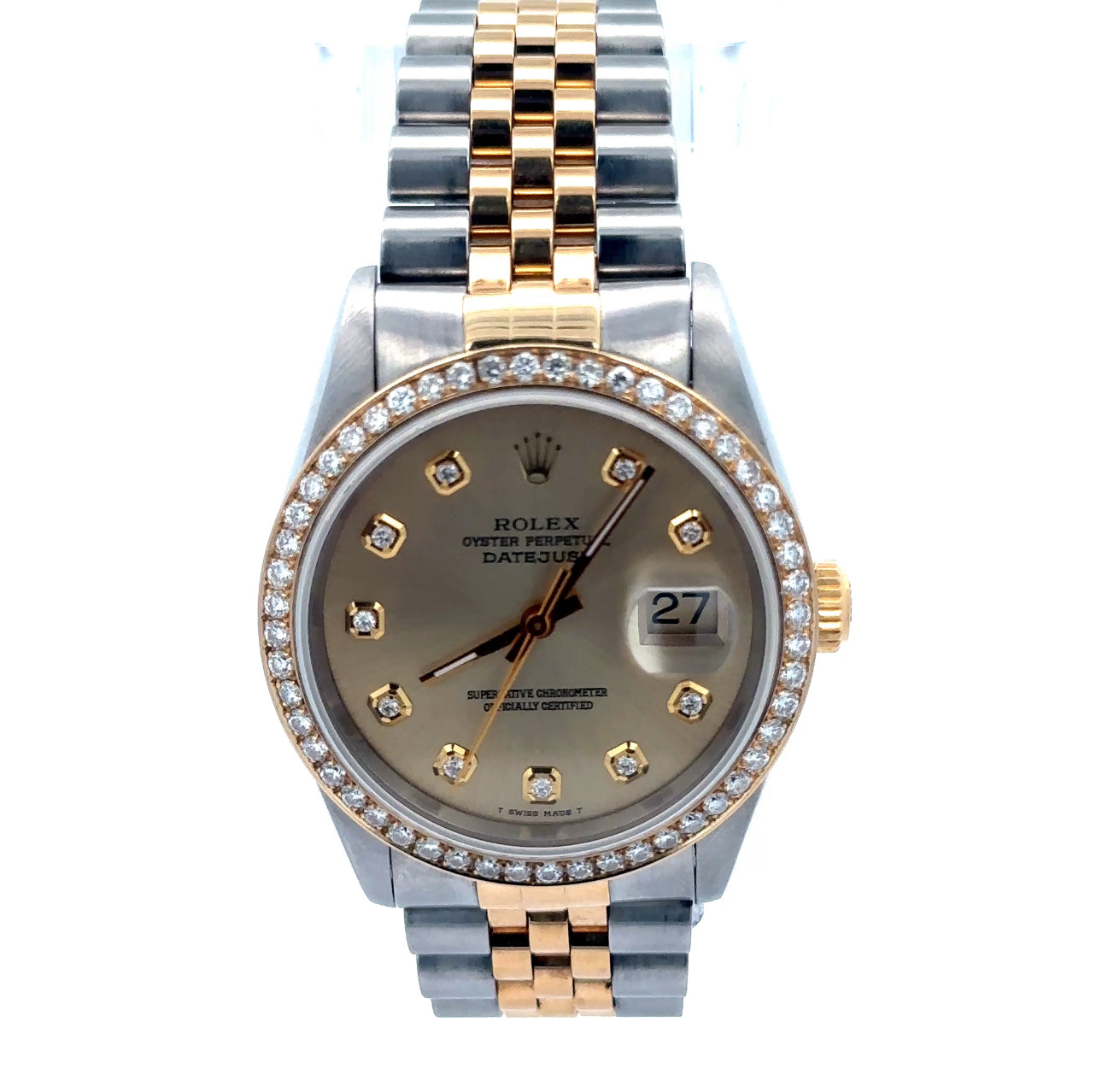 ROLEX DATEJUST TWO TONE 1996 PRE-OWNED (SPECIAL OWNER DISCOUNT)
