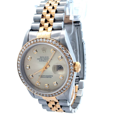 ROLEX DATEJUST TWO TONE 1996 PRE-OWNED (SPECIAL OWNER DISCOUNT)